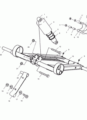 FRONT TORQUE ARM - S00LD3AS (4953535353b009)