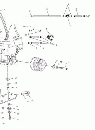 ENGINE MOUNTING - S00LT3AS (4958075807b011)