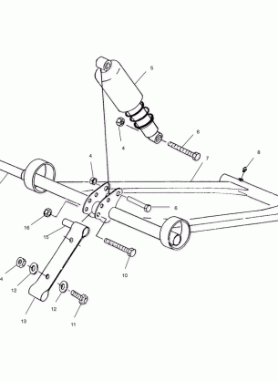 FRONT TORQUE ARM - S00LT3AS (4958075807b007)