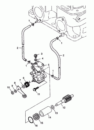 OIL PUMP - 099ER4BS (4948294829c014)