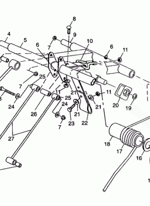 REAR TORQUE ARM - 099ER4BS (4948294829b014)