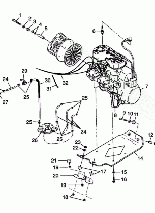 ENGINE MOUNTING - 099ER4BS (4948294829c006)