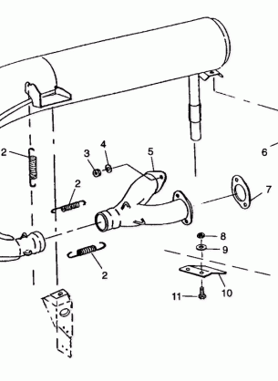 EXHAUST SYSTEM - 099ER4BS (4948294829c003)