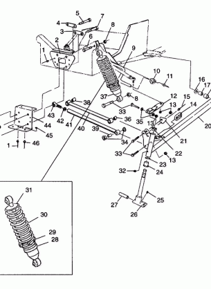 FRONT SUSPENSION - 099ER4BS (4948294829b001)