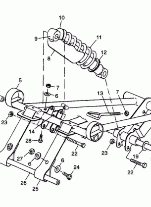 FRONT TORQUE ARM - 099ER4BS (4948294829b013)