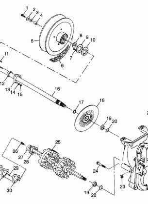 DRIVE TRAIN - 099ET4ESA (4948334833B010)