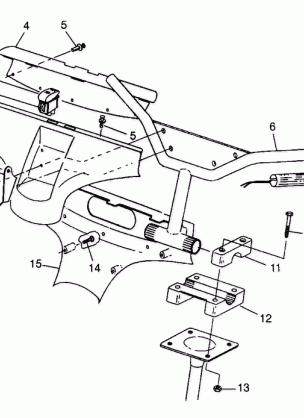 STEERING - HANDLEBAR - 099ET4ESA (4948334833B007)