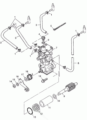 OIL PUMP - 099ET6AS(A) (4948384838d001)