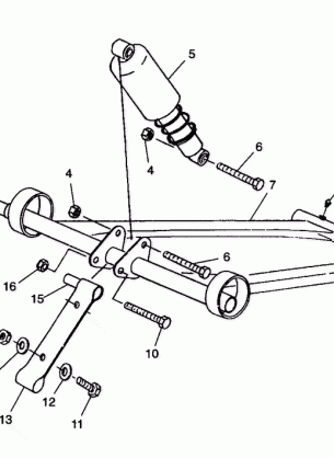 FRONT TORQUE ARM - 099LT3AS (4946704670b007)