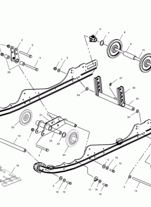 SUSPENSION - 099NX4CS (4953455345B011)