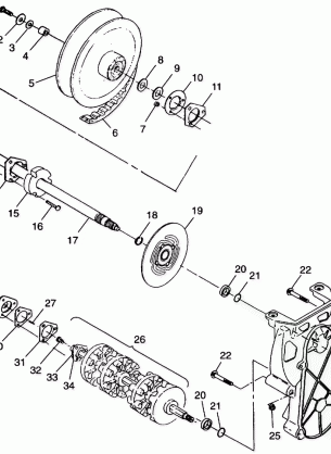 DRIVE TRAIN - 099AB7BS (4948424842b008)