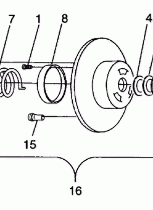 DRIVEN CLUTCH - 099AB7BS (4948424842c004)