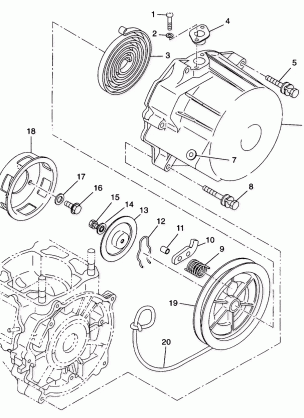 RECOIL STARTER - 099AB7BS (4948424842c013)