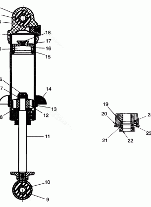 FOX SHOCK - FRONT TRACK - 099AB7BS (4948424842b014)