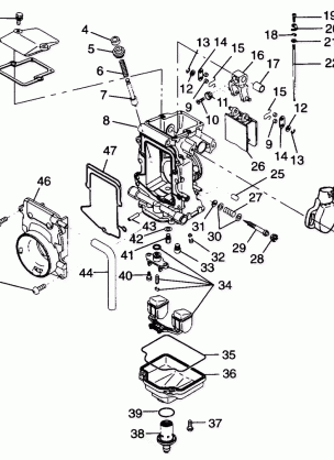 CARBURETOR - 099AB7BS (4948424842d002)