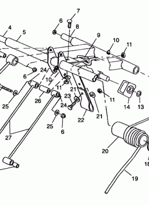 REAR TORQUE ARM - 099SB5AS (4950155015b012)