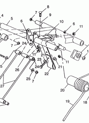 REAR TORQUE ARM - 099SB5BS (4948354835b010)