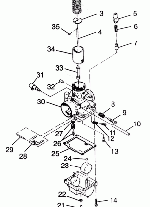 CARBURETOR - 099SB5BS (4948354835c007)