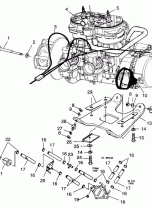 ENGINE MOUNTING - 099SB6DS (4948464846c005)