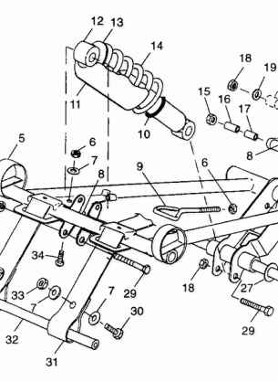 FRONT TORQUE ARM - 099SB6DS (4948464846b012)