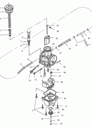 CARBURETOR - 099SB7AS (4948494849c010)