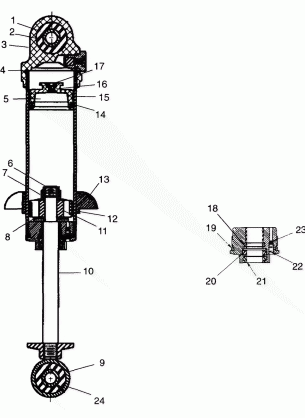 FOX SHOCK - FRONT TRACK - 099SP6DS (4948474847c001)