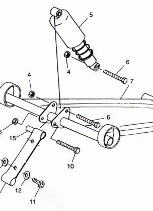 FRONT TORQUE ARM - E99SS5BU (4948364836b013)