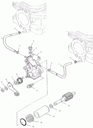 OIL PUMP - 099EB4ESA (4948344834c010)