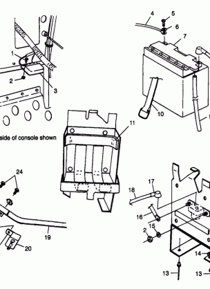 BATTERY BOX - 099ED6AS (4948404840c005)