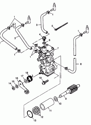 OIL PUMP - 099ED6AS (4948404840c013)