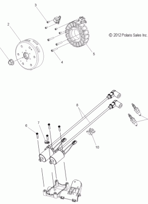 ELECTRICAL IGNITION SYSTEM - S16CS6GSL / GEL (49SNOWIGNITION13RMKASLT)