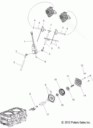 ENGINE EXHAUST VALVES and SOLENOID - S16CW8 ALL OPTIONS (49SNOWEXHAUSTVALVES13800LE)