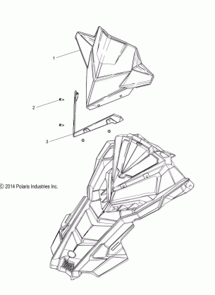 BODY WINDSHIELD - S16DP8 ALL OPTIONS (49SNOWWINDSHLD15PROS)