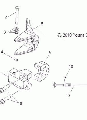 ENGINE THROTTLE ASM. - S16MX6JSA / JEA (49SNOWTHROTTLE11RACE)