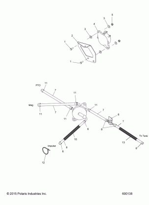 FUEL SYSTEM FUEL PUMP ASM. - S16SU5BEB / BEL / BSL (600138)