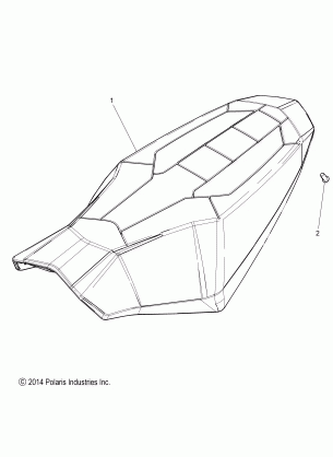 BODY SEAT - S16DP8 ALL OPTIONS (49SNOWSEAT15PROS)