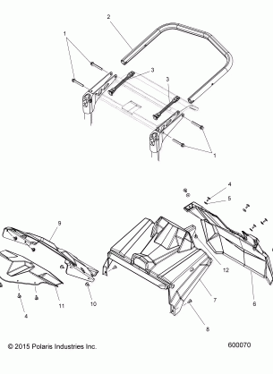 BODY BUMPER REAR and CLOSEOFF - S16DP8 ALL OPTIONS (600070)