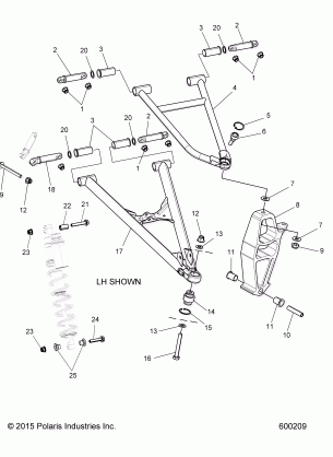 SUSPENSION CONTROL ARMS and SPINDLE - S16DR6 ALL OPTIONS (600209)