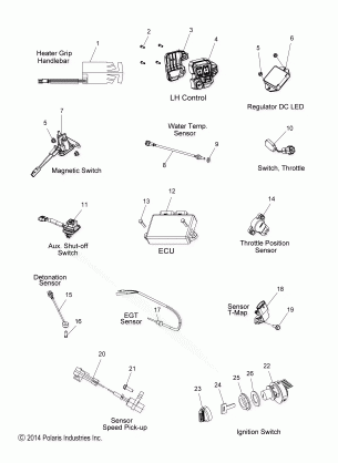 ELECTRICAL SWITCHES SENSORS and COMPONENTS - S16DS6 ALL OPTIONS (49SNOWELECT15PROS6)