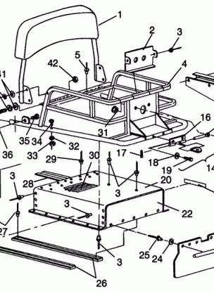 RACK and TUNNEL EXTENSION WIDETRAK LX 0982065 and EUROPEAN WIDETRAK LX E982 (4943884388B003)