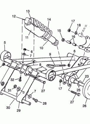 FRONT TORQUE ARM - 0982761 (4942584258b010)