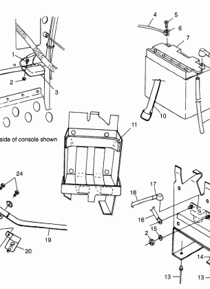 BATTERY BOX - 0983357 (4942534253c004)