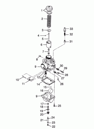 CARBURETOR - 0983357 (4942534253c012)