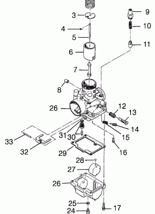 CARBURETOR - 0983756 (4943034303c009)