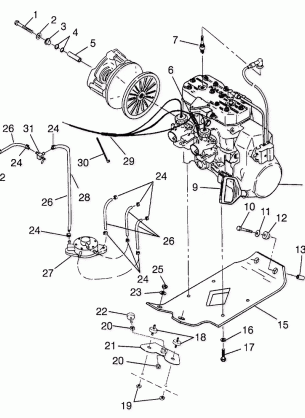 ENGINE MOUNTING CLASSIC 0983865 (4943624362C001)