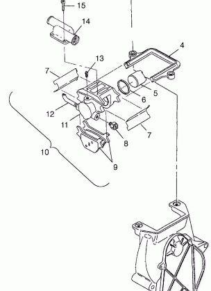 BRAKE 600 XCR 0985677 (4943164316B004)