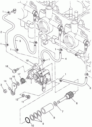 OIL PUMP 600 XCR 0985677 (4943164316D002)