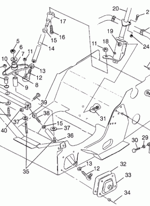 STEERING 600 XCR 0985677 (4943164316B001)