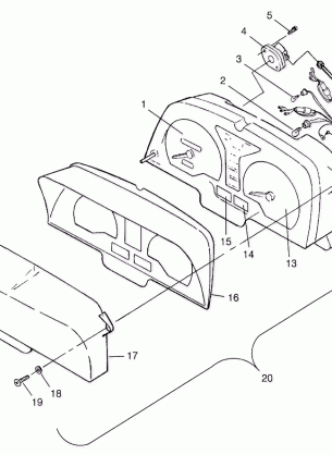 INSTRUMENTS 600 XCR 0985677 (4943164316A014)