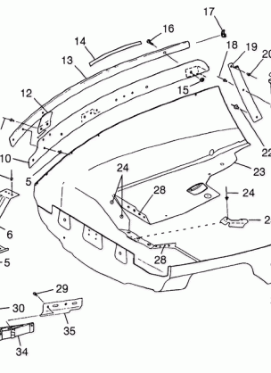 NOSEPAN 700 XCR 0985678(A) and EUROPEAN 700 XCR E985678 (4943114311A008)